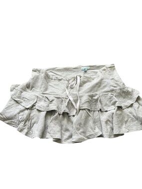 Y2K Abercrombie and Fitch grey micro mini skirt